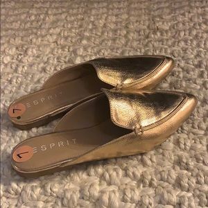 Rose gold ESPRIT mule slip on